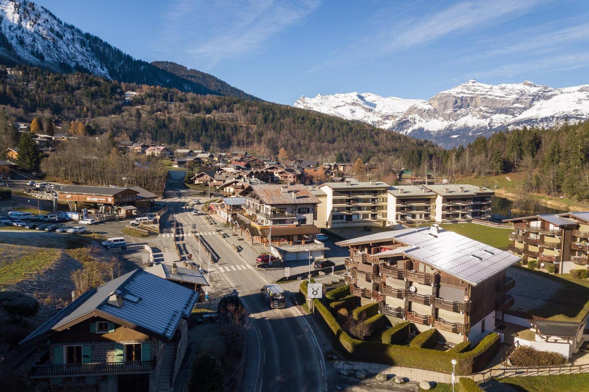 Residence Le Prarion 24A Ski In- Ski Out - Happy Rentals 莱苏什 外观 照片