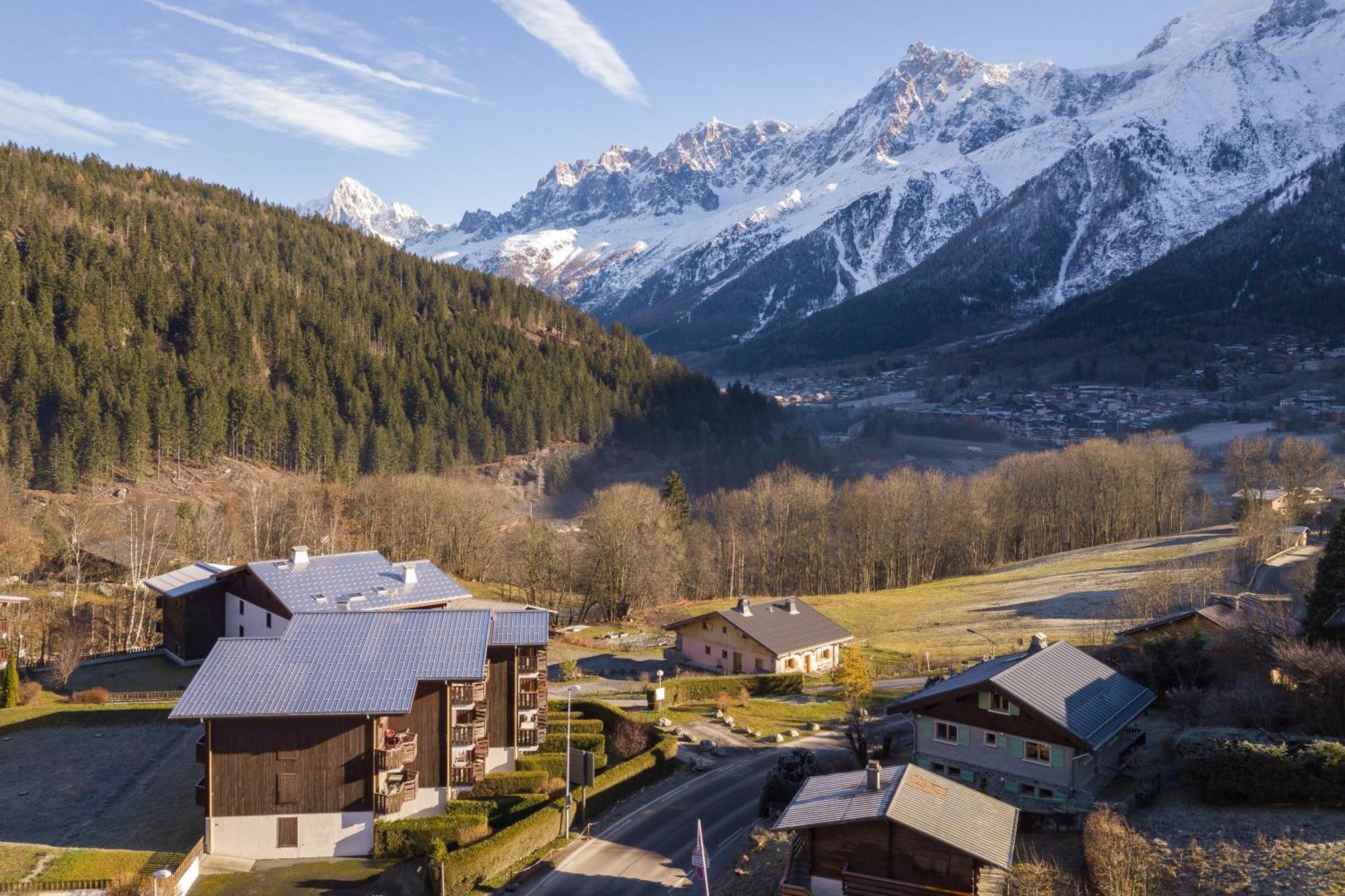 Residence Le Prarion 24A Ski In- Ski Out - Happy Rentals 莱苏什 外观 照片