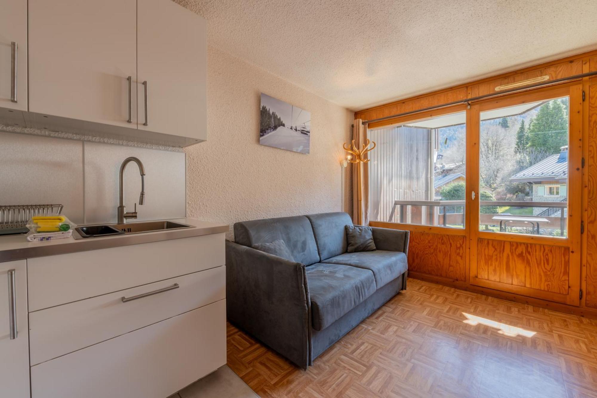 Residence Le Prarion 24A Ski In- Ski Out - Happy Rentals 莱苏什 外观 照片