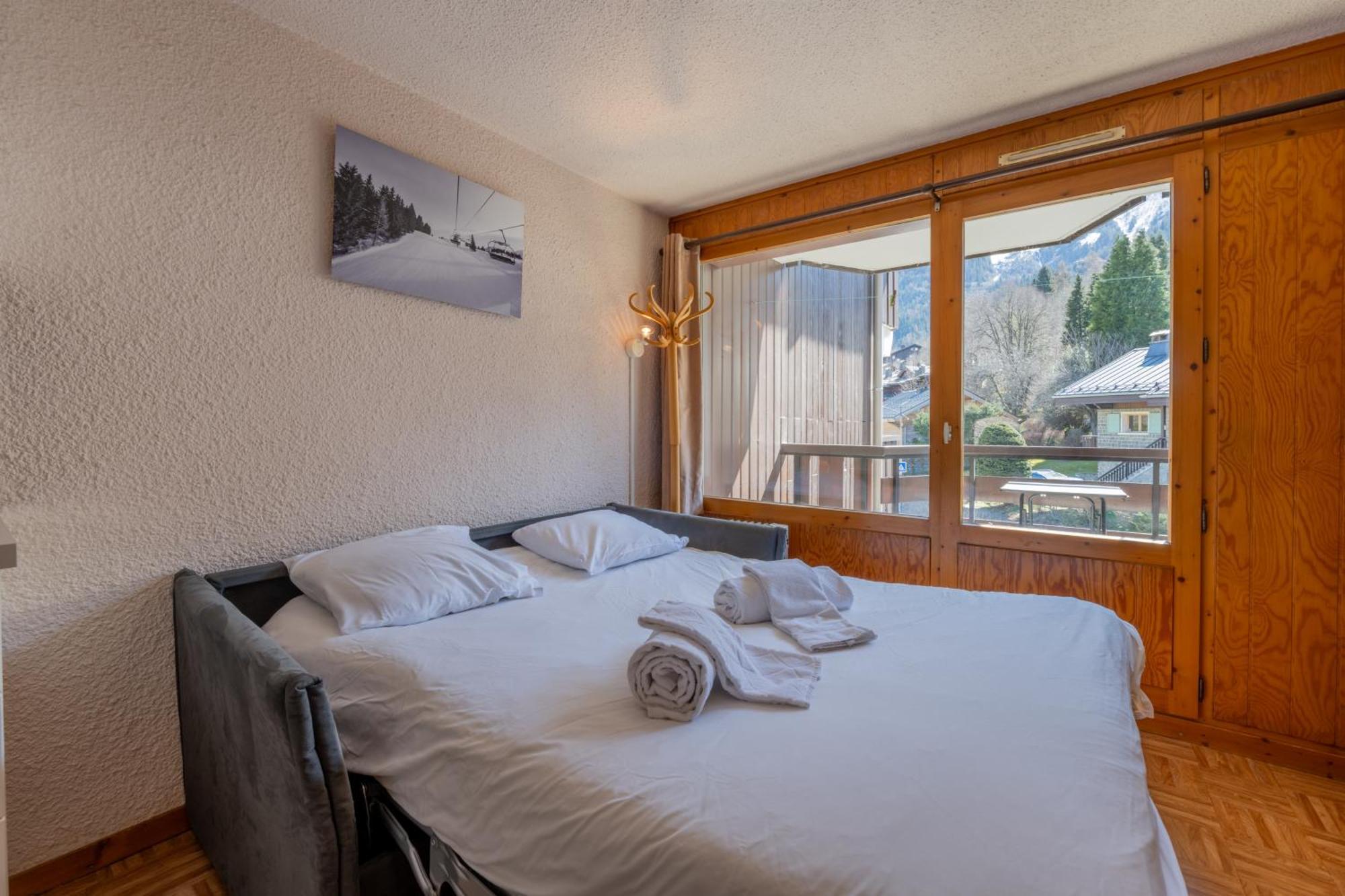 Residence Le Prarion 24A Ski In- Ski Out - Happy Rentals 莱苏什 外观 照片